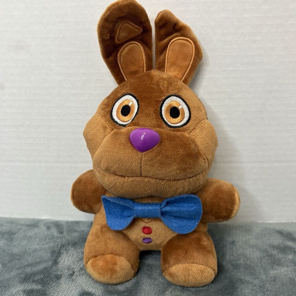 Five Nights at Freddy's Chocolate Bonnie Plush 9.5" Stuffed Toy Bunny